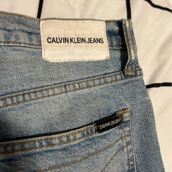 Calvin Klein denim jeans 36x32 light wash - Picture 6 of 10